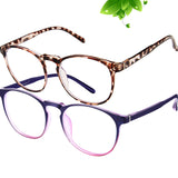 FEIYOLD Blue Light Glasses(Leopard+Purple)
