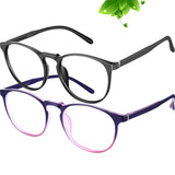 FEIYOLD Blue Light Glasses(Black+Purple)